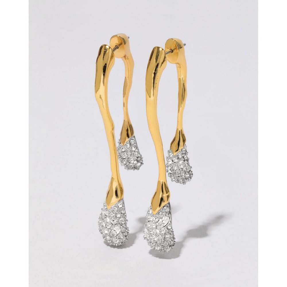 Alexis Bittar Solanales Crystal Cuff Bracelet - Champagne - 50200 - Picture 13 of 14